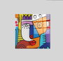 Wallity Cuadro decorativo de vidrio templado Multicolor 70 x 70 cm